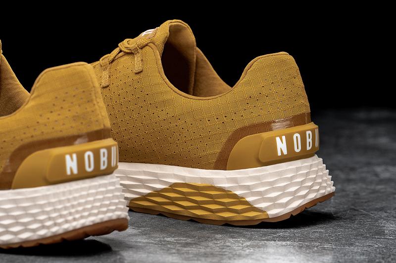 Nobull Wheat Ripstop Runner Women's Running Shoes Brown | USA R1684V